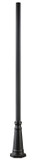 Exterior Posts by Z-Lite ( 224 | 519P-BK Outdoor Post ) 