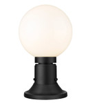 Exterior Post/Pier Head by Z-Lite ( 224 | 597PHM-553PM-BK Laurent ) 