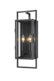 Exterior Wall Mt./Flush by Z-Lite ( 224 | 598M-BK Lucian ) 