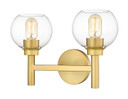 Bathroom Fixtures Two Lights by Z-Lite ( 224 | 7502-2V-BG Sutton ) 