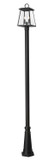 Exterior Post/Pier Head by Z-Lite ( 224 | 521PHMR-519P-BK Broughton ) 