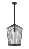 Foyer/Hall Lanterns Open Frame by Z-Lite ( 224 | 342P19-MB Lido ) 