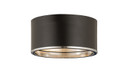 Flush Mounts Drum Shade by Z-Lite ( 224 | 2303F2-MB-CH Arlo ) 