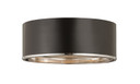Flush Mounts Drum Shade by Z-Lite ( 224 | 2303F4-MB-CH Arlo ) 
