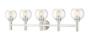 Bathroom Fixtures Five+Lights by Z-Lite ( 224 | 7502-5V-BN Sutton ) 