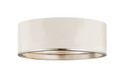 Flush Mounts Drum Shade by Z-Lite ( 224 | 2303F4-MW-CH Arlo ) 