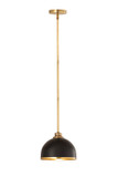 Mini Pendants Glass Down by Z-Lite ( 224 | 1004P10-MB-RB Landry ) 