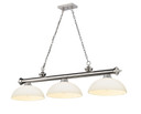 Linear/Island 3 Light Bar by Z-Lite ( 224 | 2306-3BN-DMO14 Cordon ) 