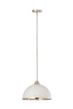 Pendants Metal Shade by Z-Lite ( 224 | 1004P14-MW-BN Landry ) 