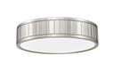 Flush Mounts Metal Shade by Z-Lite ( 224 | 1005F12-BN-LED Madison ) 