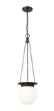 Mini Pendants Glass Down by Z-Lite ( 224 | 7505P9-MB Calhoun ) 