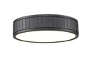 Flush Mounts Metal Shade by Z-Lite ( 224 | 1005F12-MB-LED Madison ) 