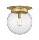 Flush Mounts Glass Down by Z-Lite ( 224 | 7506F13-HBR Calhoun ) 