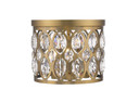 Flush Mounts Drum Shade by Z-Lite ( 224 | 6010F12HB Dealey ) 