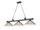 Linear/Island 3 Light Bar by Z-Lite ( 224 | 2306-3BP-SBN Cordon ) 