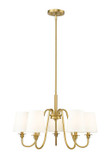 Mid. Chandeliers Candle by Z-Lite ( 224 | 7509-5-26MGLD Gianna ) 