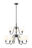 Mid. Chandeliers Candle by Z-Lite ( 224 | 7509-9-32MB Gianna ) 