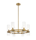 Mid. Chandeliers Glass Up by Z-Lite ( 224 | 4008-6RB Datus ) 