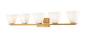 Bathroom Fixtures Five+Lights by Z-Lite ( 224 | 7514-5V-MGLD Annalise ) 