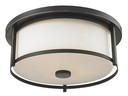 Flush Mounts Drum Shade by Z-Lite ( 224 | 413F16 Savannah ) 
