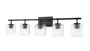 Bathroom Fixtures Five+Lights by Z-Lite ( 224 | 7515-5V-MB Landon ) 