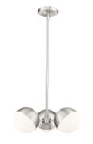 Mini Chandeliers Glass Shade by Z-Lite ( 224 | 7517-3BN Realm Sphere ) 