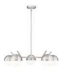 Mid. Chandeliers Glass Down by Z-Lite ( 224 | 7517-5BN Realm Sphere ) 