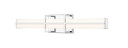 Bathroom Fixtures Cylindrical / Linear by Z-Lite ( 224 | 1011-25W-CH-LED Harrison ) 