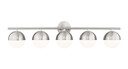 Bathroom Fixtures Five+Lights by Z-Lite ( 224 | 7517-5V-BN Realm Sphere ) 