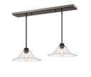 Linear/Island 2 Light Bar by Z-Lite ( 224 | 428MP14-2OB Annora ) 