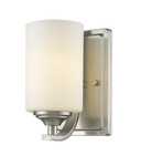 Sconces Single Glass by Z-Lite ( 224 | 435-1S-BN Bordeaux ) 
