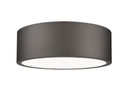 Flush Mounts Metal Shade by Z-Lite ( 224 | 1017F12-BRZ-LED Coronado ) 