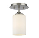 Semi-Flush Mts. Glass Down by Z-Lite ( 224 | 435F1-BN Bordeaux ) 