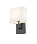 Sconces Drum Shade by Z-Lite ( 224 | 815-1S-MB Saxon ) 