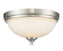 Flush Mounts Bowl Style by Z-Lite ( 224 | 435F2-BN Bordeaux ) 