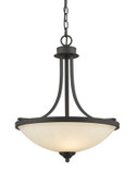 Pendants Bowl Style by Z-Lite ( 224 | 435P-BRZ Bordeaux ) 