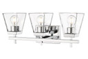 Bathroom Fixtures Three Lights by Z-Lite ( 224 | 819-3V-CH Lauren ) 