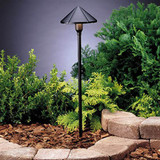 Landscape Ltg. Path & Spread by Kichler ( 12 | 15326BKT Six Groove ) 