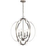 Foyer/Hall Lanterns Open Frame by Kichler ( 12 | 42138NI Voleta ) 
