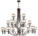 Large Chandeliers Candle by Kichler ( 12 | 42396MIZ Lacey ) 