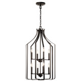 Foyer/Hall Lanterns Open Frame by Kichler ( 12 | 42498OZ Morrigan ) 