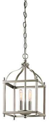 Foyer/Hall Lanterns Open Frame by Kichler ( 12 | 42565NI Larkin ) 