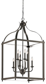 Foyer/Hall Lanterns Open Frame by Kichler ( 12 | 42591OZ Larkin ) 