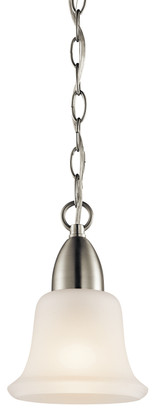 Mini Pendants Glass Down by Kichler ( 12 | 42880NI Nicholson ) 