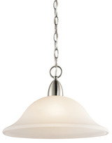 Pendants Glass Down by Kichler ( 12 | 42881NI Nicholson ) 
