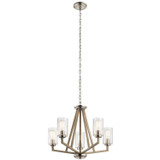 Mid. Chandeliers Glass Up by Kichler ( 12 | 43035DAG Deryn ) 