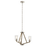 Mini Chandeliers Glass Shade by Kichler ( 12 | 43037DAG Deryn ) 