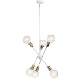 Mini Chandeliers Starburst by Kichler ( 12 | 43095WH Armstrong ) 
