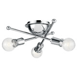 Flush Mounts Multi-Port/Cluster by Kichler ( 12 | 43196CH Armstrong ) 