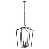 Foyer/Hall Lanterns Open Frame by Kichler ( 12 | 43495BK Abbotswell ) 